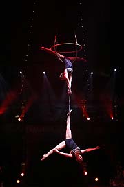 Vielleicht schn im n&auml;chsten Programm zu sehen: eine nagelneue Nummer u.a. mit Vivi Paul (&copy;Foto: Martin Schmitz)